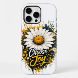 Kies voor vrolijkheid Madeliefjesbloem iPhone 16 P Pro Max Hoesje