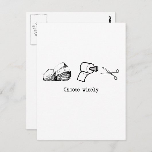 Kies voor Wisely Briefkaart (Voorkant / Achterkant)