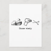 Kies voor Wisely Briefkaart (Voorkant)