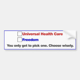 Kies voor Wisely Bumpersticker