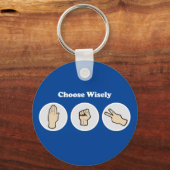 Kies voor Wisely Sleutelhanger (Voorkant)