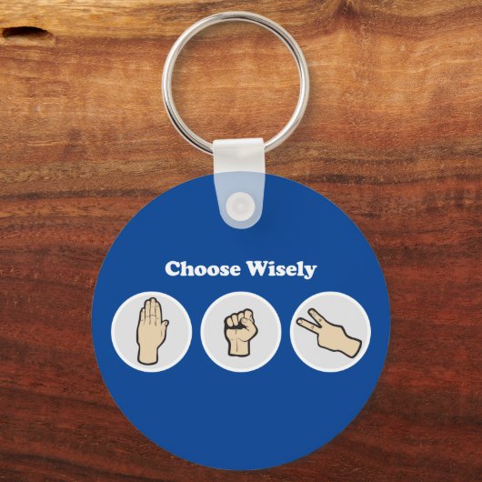 Kies voor Wisely Sleutelhanger (Voorkant)
