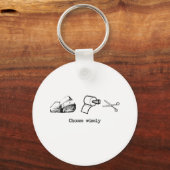 Kies voor Wisely Sleutelhanger (Voorkant)