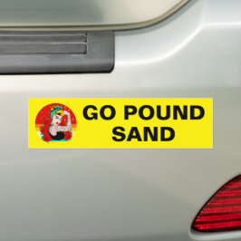 Kies voor Zand - Mam Flexibele tatoed Arm Bumpersticker