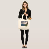 Kies Vredesgrote Boodschappentas Grote Tote Bag (Voorkant (model))