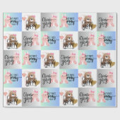 Kies vreugde; kies gelukkig, maar bid inpakpapier (Vlak)