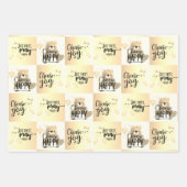 Kies vreugde; kies gelukkig; maar bid inpakpapier (Voorkant 2)