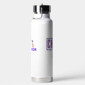 Kies Vreugde - Omhels Positiviteit en Geluk Waterfles (Rechts)