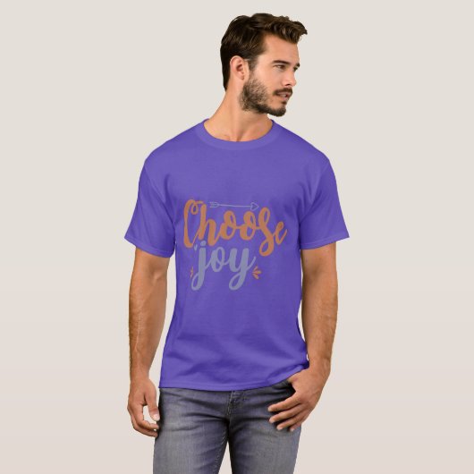 Kies Vreugde T-shirt (Voorkant volledig)