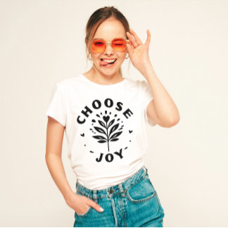 "Kies vreugde" T-shirt