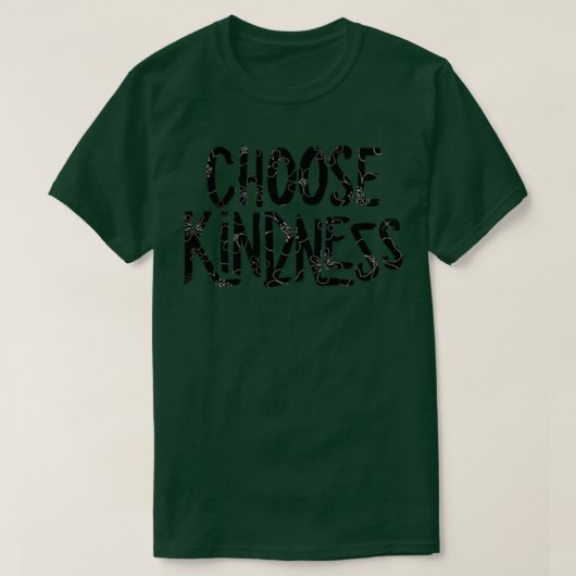 Kies vriendelijkheid 2 t-shirt (Design voorkant)