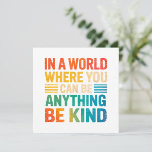 Kies vriendelijkheid - Inspirerend