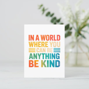 Kies vriendelijkheid - Inspirerend Briefkaart
