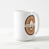 Kies vriendelijkheid, maak de wereld een vriendeli koffiemok (Voorkant rechts)