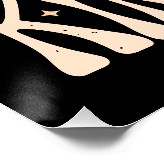 Kies vriendelijkheid regenboog perfect poster (Hoek)