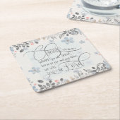 Kies wie u dient - Joshua 24:15 Kartonnen Onderzetters (Schuin)