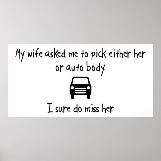 Kies Wife of Automatisch lichaam Poster (Voorkant)