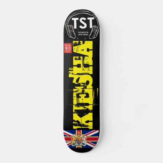 KIESHA OFFICIËLE UK Skateboard (Voorkant)