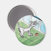 kieskeurige Katten magneet (Voorkant / Achterkant)