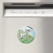 kieskeurige Katten magneet (Insitu (Vaatwasser))