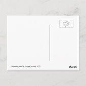 Kiest de leurder de weg? Briefkaart (Achterkant)