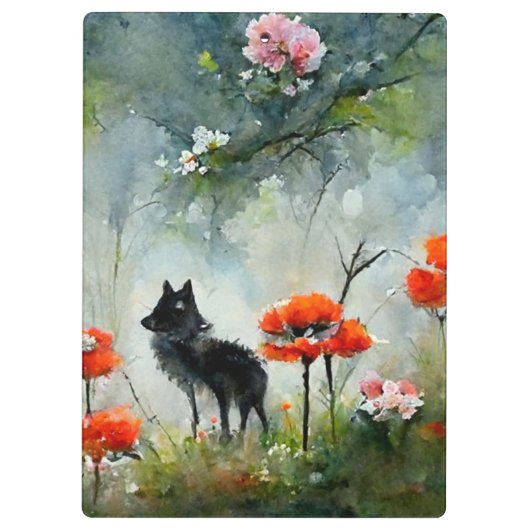 Kiestfloreel wild klembord (Achterkant)