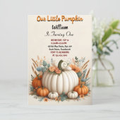 Kietel Boerderij Kind Onze kleine pompoen draait e Kaart (Staand voorkant)