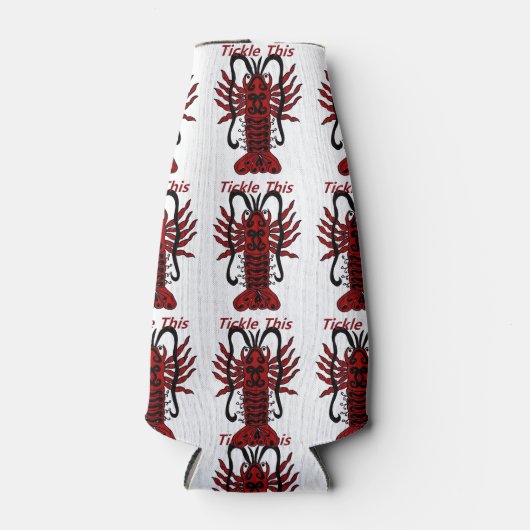 Kietel deze kreeftfles en blikknuffels flesjeskoeler