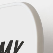 Kietel mijn augurk bal pickleball paddle (Links Detail)