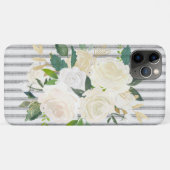  kietelband Lichte flora Case-Mate iPhone Case (Achterkant (horizontaal))