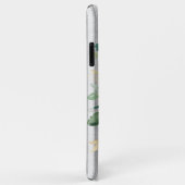  kietelband Lichte flora Case-Mate iPhone Case (Achterkant/rechts)