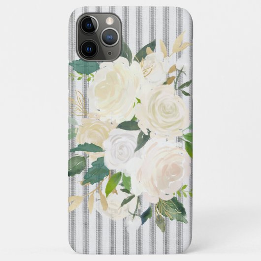  kietelband Lichte flora Case-Mate iPhone Case (Achterkant)