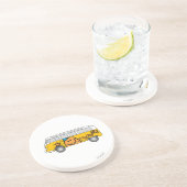 kietelbus zandsteen onderzetter (Zijkant)