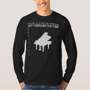 Kietelen van de ivoren: 10 hilarische redenen waar t-shirt