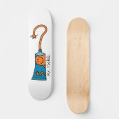 Kieteltandpasta Persoonlijk Skateboard (Voorkant)