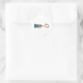 Kieteltandpasta Ronde Sticker (Tas)