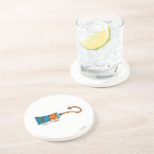 Kieteltandpasta Zandsteen Onderzetter (Zijkant)