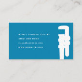 Kieuwblauw logo visitekaartje (Achterkant)