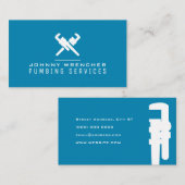 Kieuwblauw logo visitekaartje (Voorkant / Achterkant)