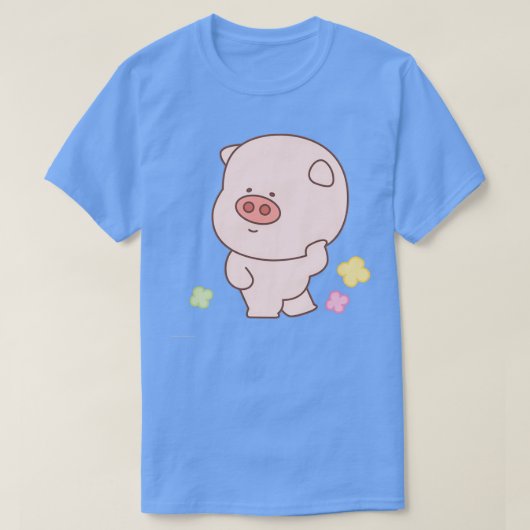 Kieuwd de Chubby Pig (6) T-shirt (Design voorkant)