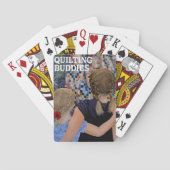 Kieuwde boeddies van Steve Berger die kaarten spee (Achterkant)