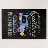 Kieuwde Kiekenmachines die naaiideeën opheffen Legpuzzel (Horizontaal)