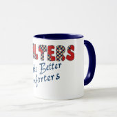 Kieuwen bedekken mok (Voorkant rechts)