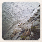 Kieuwen bij de strand kartonnen onderzetters (Voorkant)