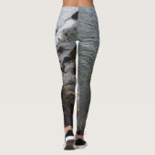 Kieuwen bij de strand leggings (Achterkant)