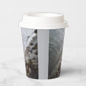 Kieuwen bij de strand papieren bekers (Rechts)