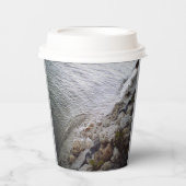 Kieuwen bij de strand papieren bekers (Voorkant)