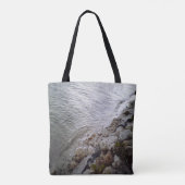 Kieuwen bij de strand tote bag (Achterkant)