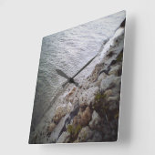 Kieuwen bij de strand vierkante klok (Hoek)