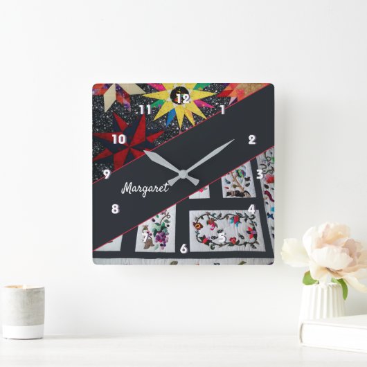 Kieuwen bloemen en sterren grote klok (Huis)